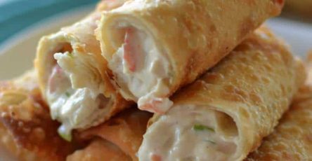 crab rangoonegg rols