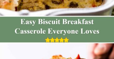 Biscuit Breakfast Casserole