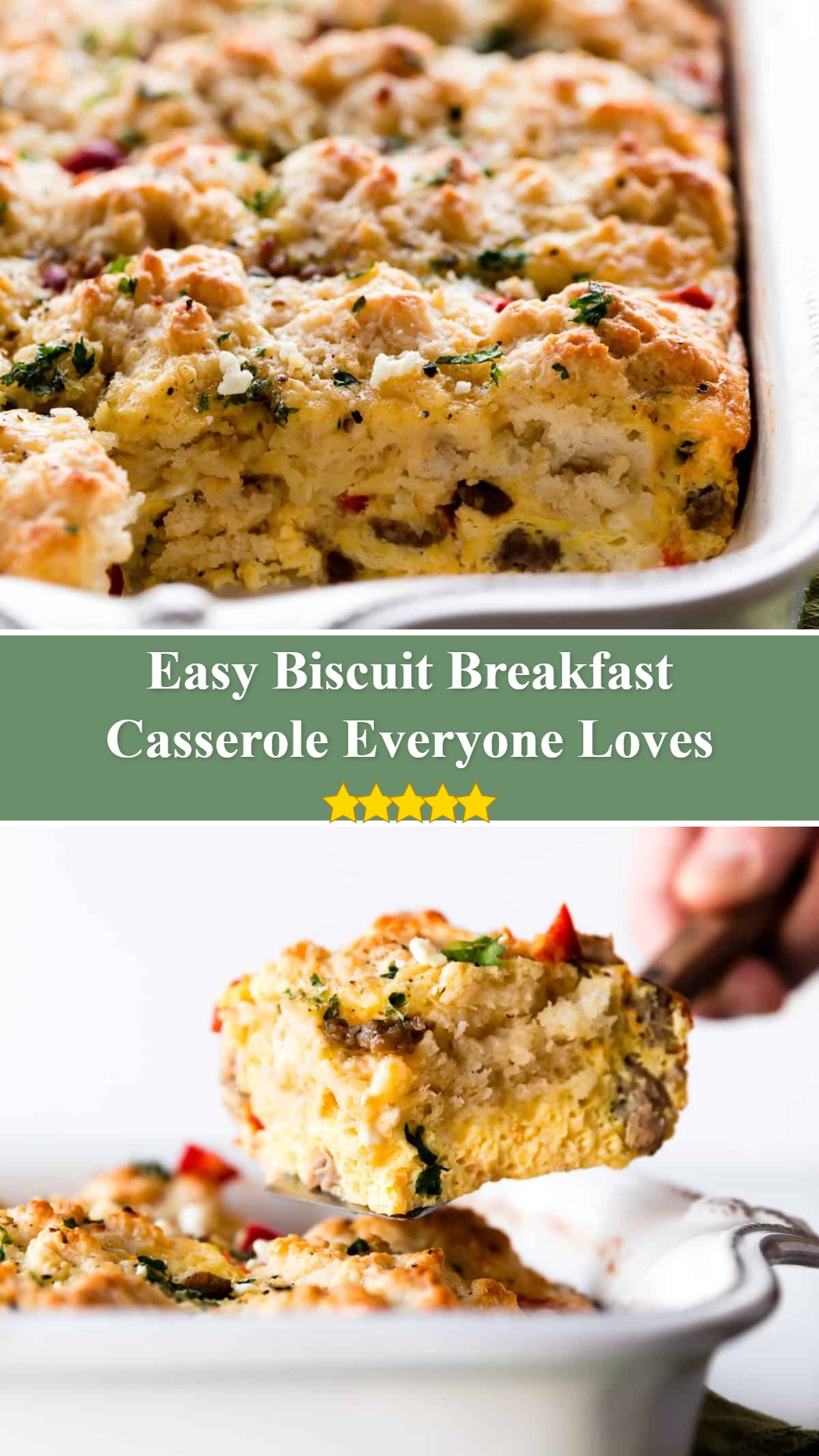 Biscuit Breakfast Casserole