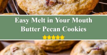 Butter Pecan Cookies
