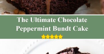Chocolate Peppermint Bundt Cake
