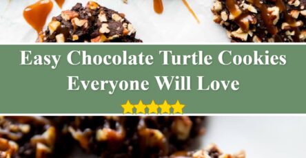 Chocolate Turtle Cookies