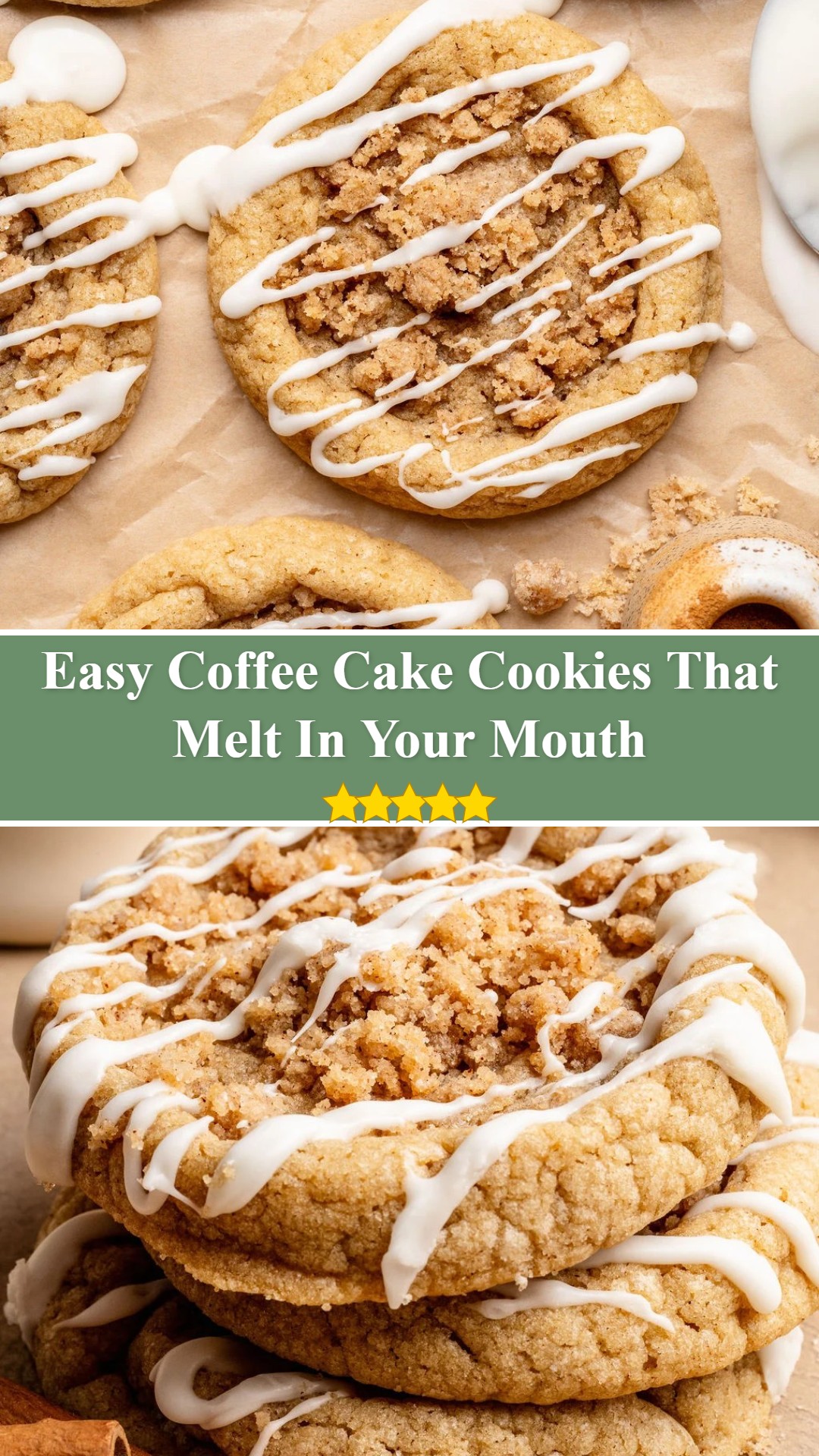 Coffee Cake Cookies