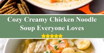 Creamy Chicken Noodle Soup