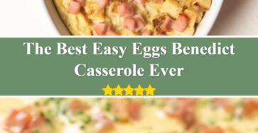 Easy Eggs Benedict Casserole