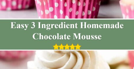 Homemade Chocolate Mousse