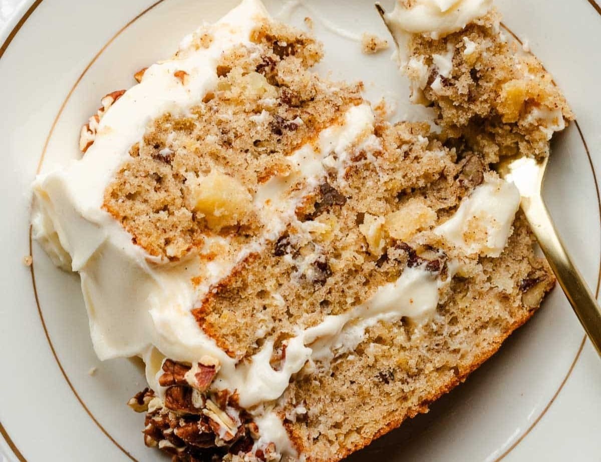 Hummingbird Cake suggested serving