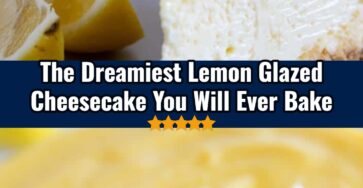 Lemon Glazed Cheesecake