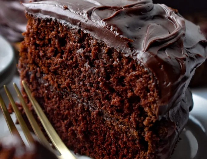 Matilda's Chocolate Cake 1996 top view