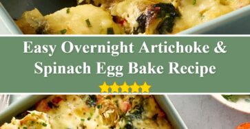 Overnight Artichoke & Spinach Egg Bake