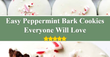 Peppermint Bark Cookies