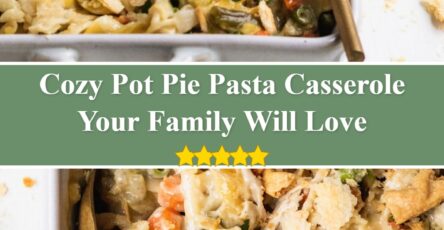 Pot Pie Pasta Casserole