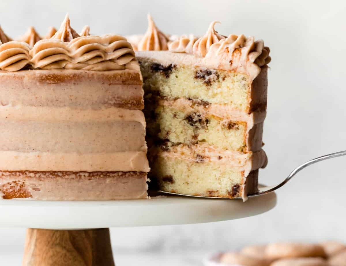 Snickerdoodle Cake top view