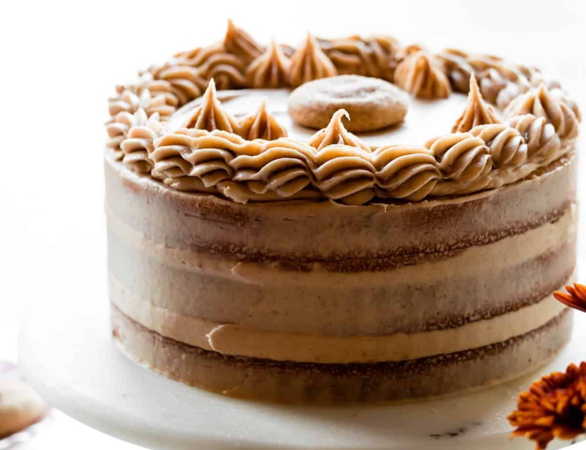 Snickerdoodle Cake suggested serving