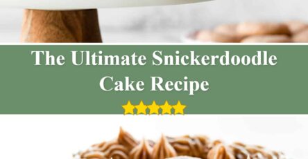 Snickerdoodle Cake