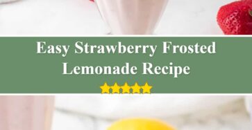 Strawberry Frosted Lemonade