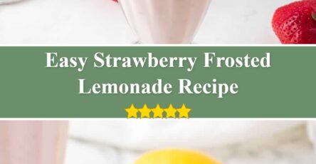 Strawberry Frosted Lemonade