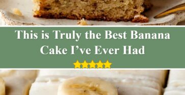 The Best Banana Cake I’ve Ever Had